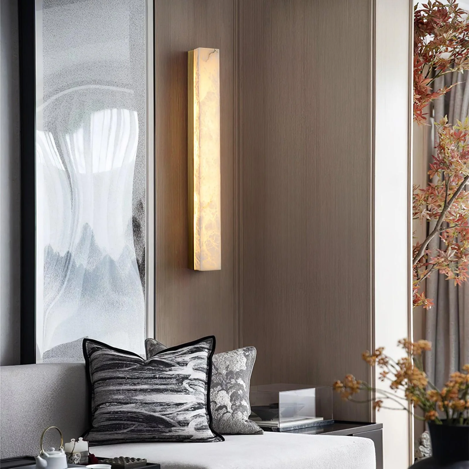 Emerson Alabaster Wall Lamp - Image 3