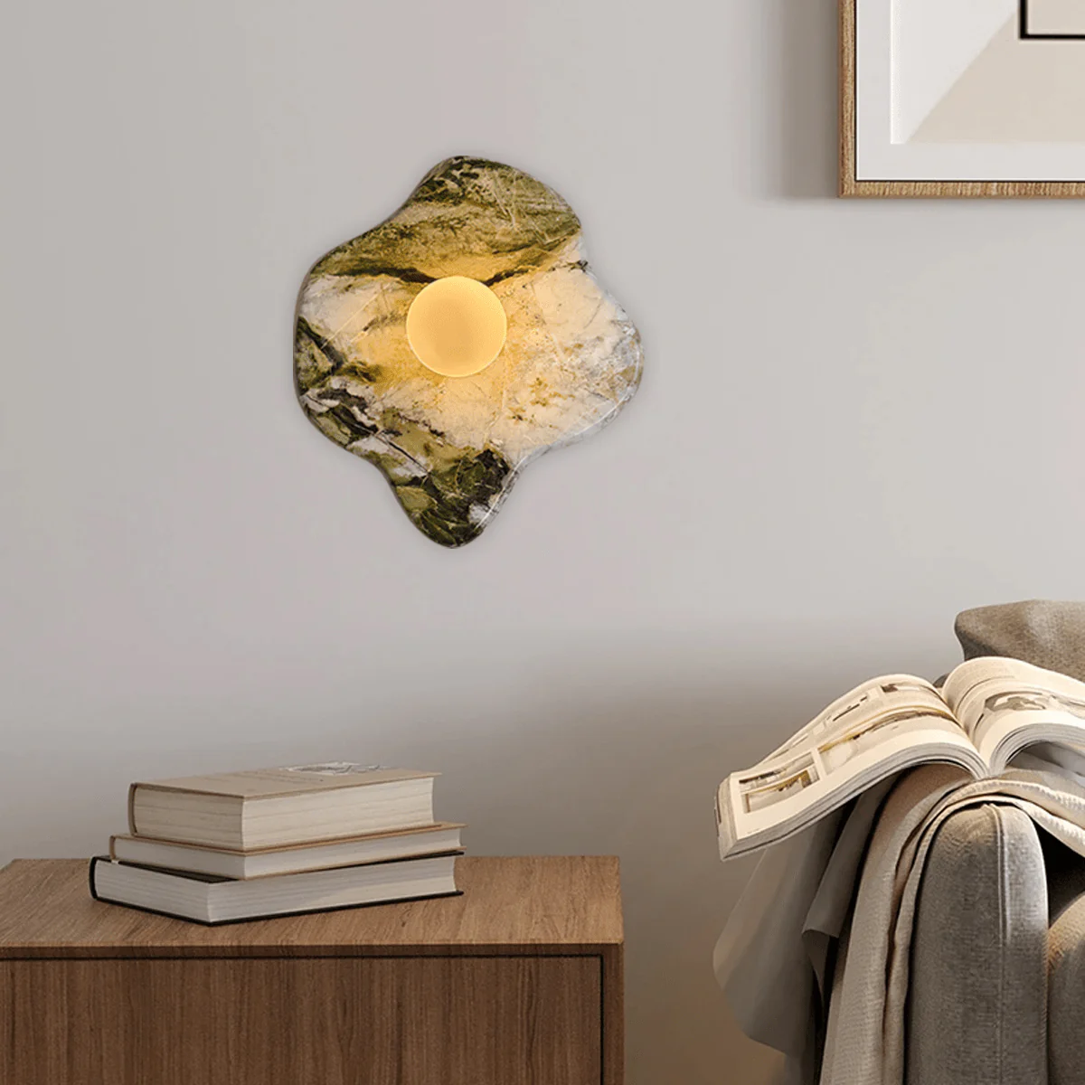 Emma Marble Wall Lamp - Image 2