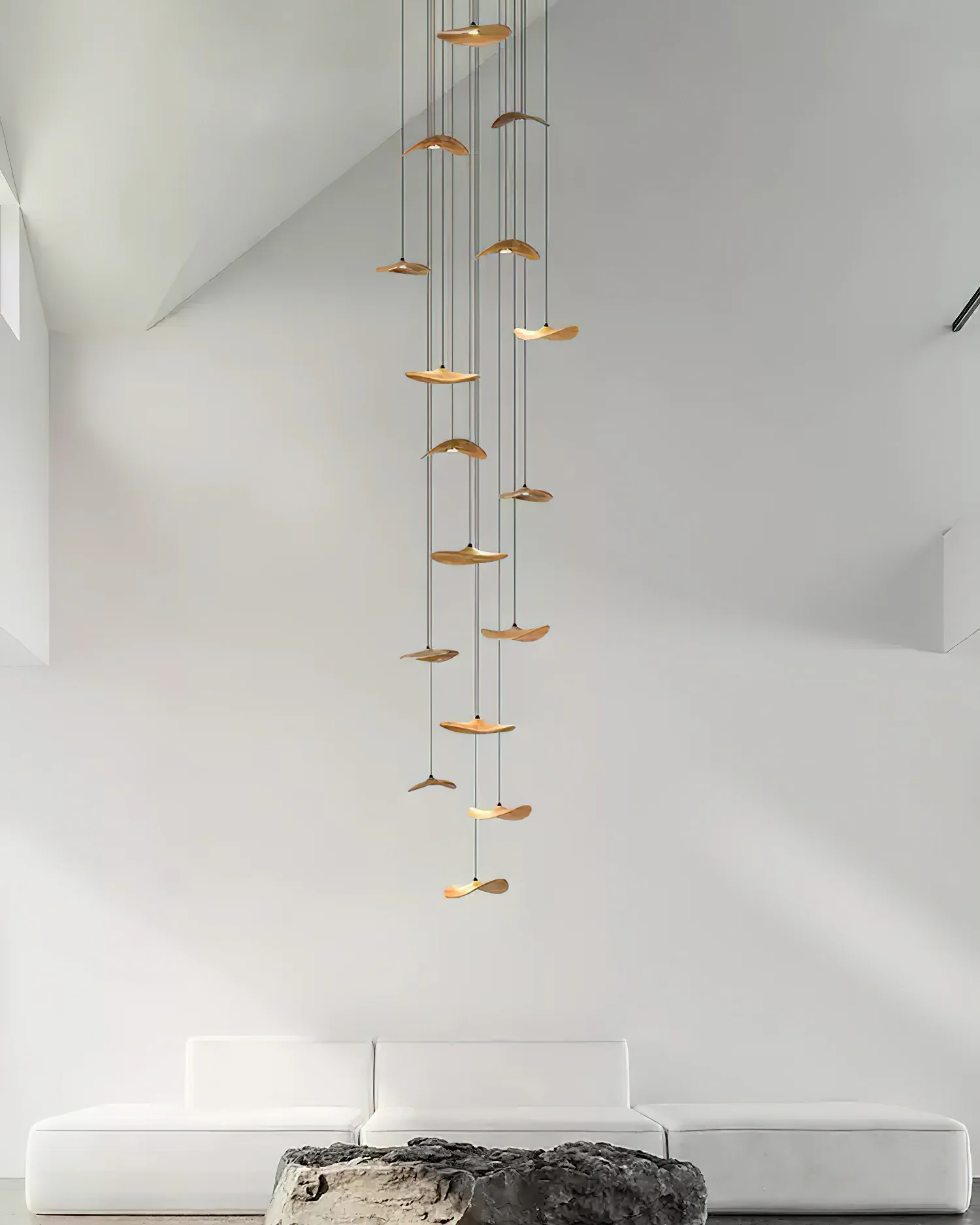 Empty Leaf Chandelier - Image 25