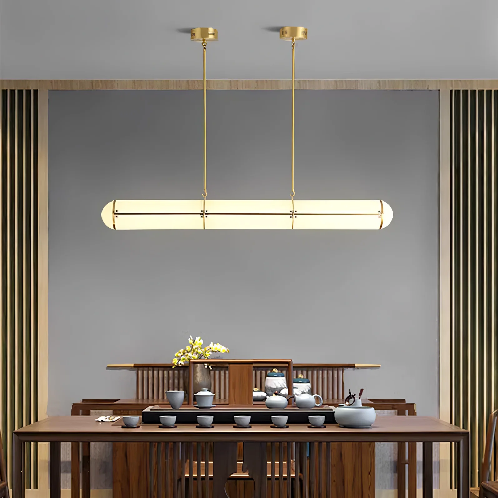 Cylindrical Endless Pendant Light - Image 13