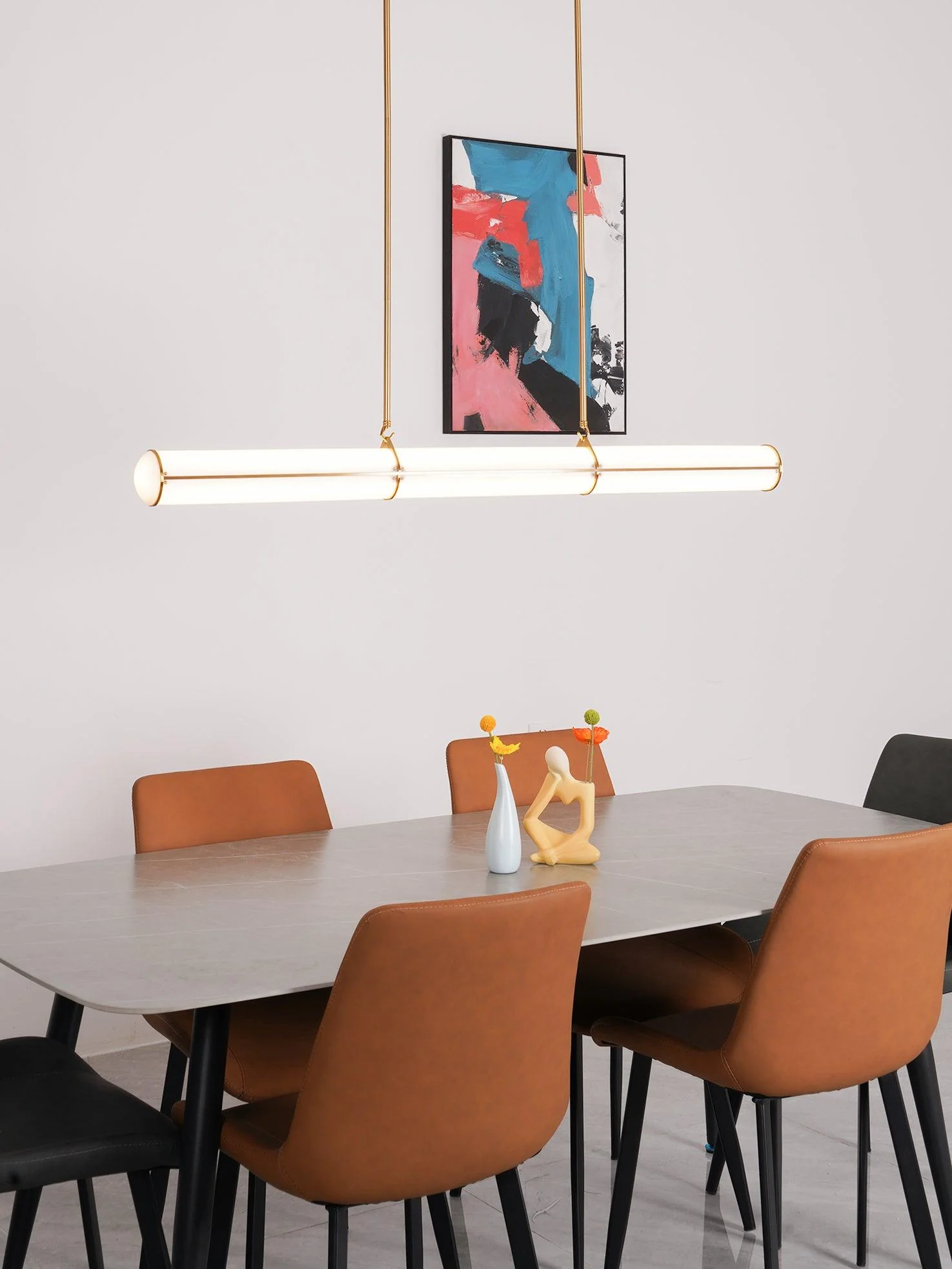 Cylindrical Endless Pendant Light - Image 19