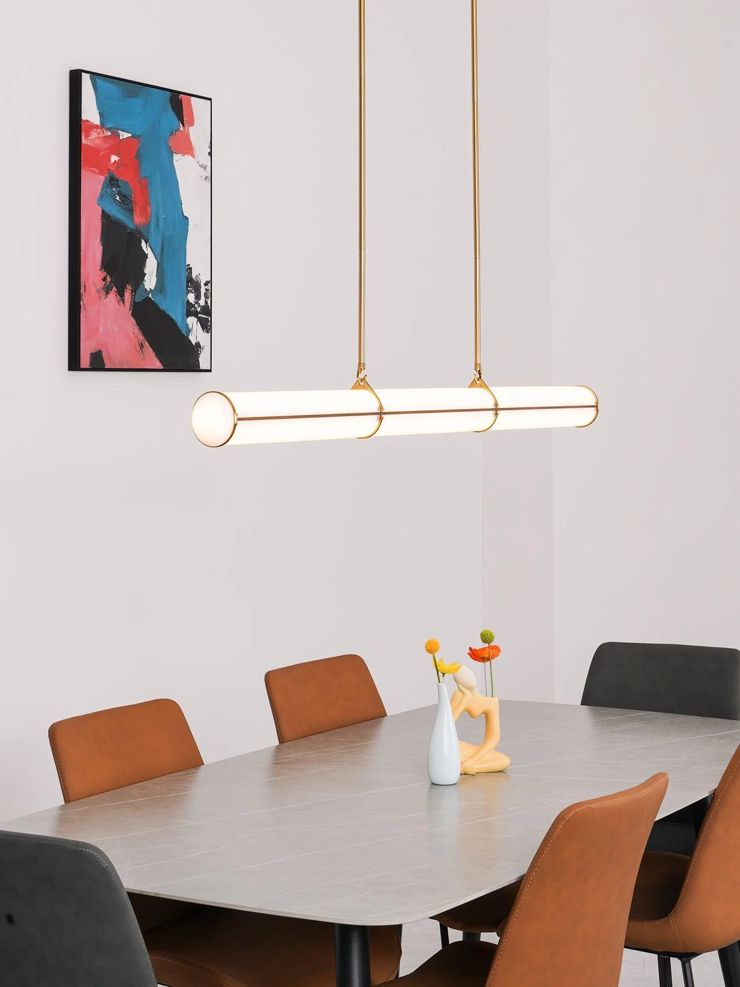 Cylindrical Endless Pendant Light - Image 20