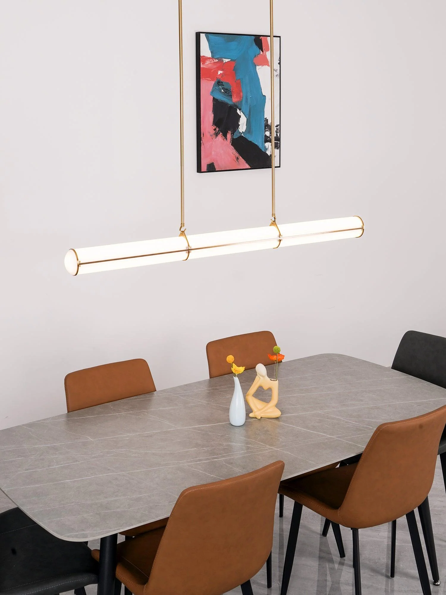 Cylindrical Endless Pendant Light - Image 22