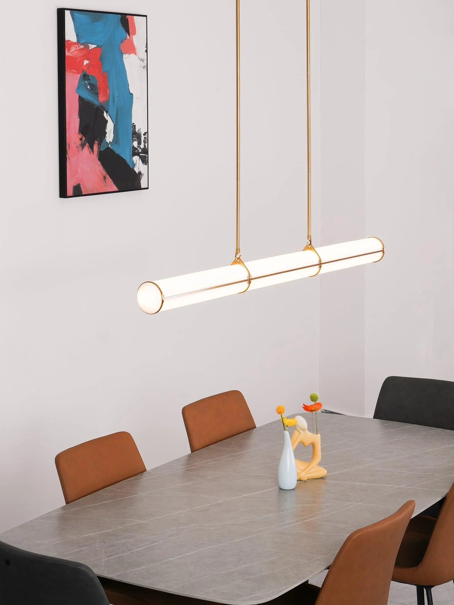 Cylindrical Endless Pendant Light - Image 23