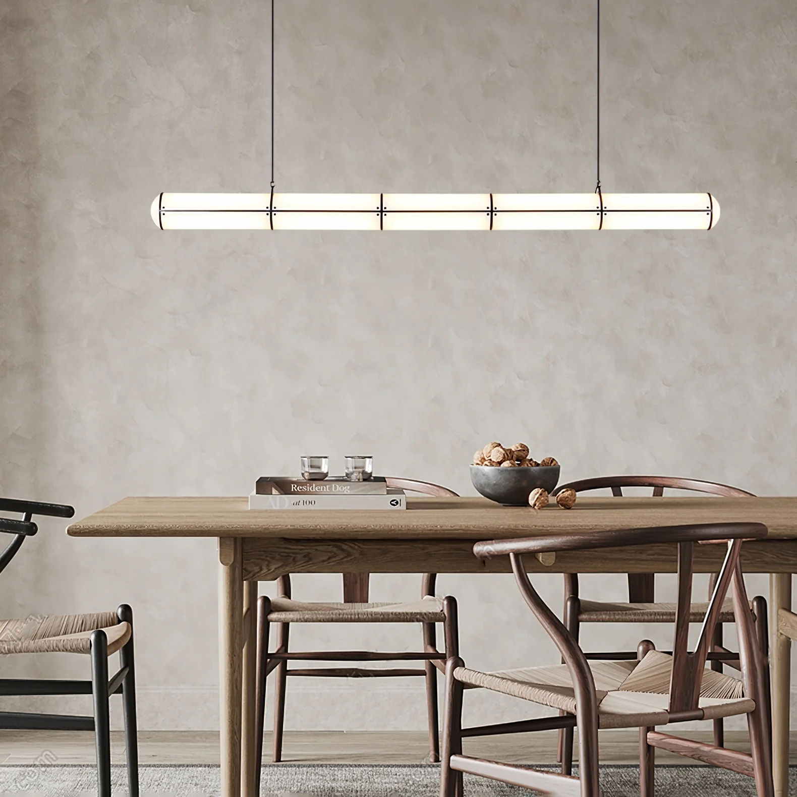Cylindrical Endless Pendant Light - Image 3