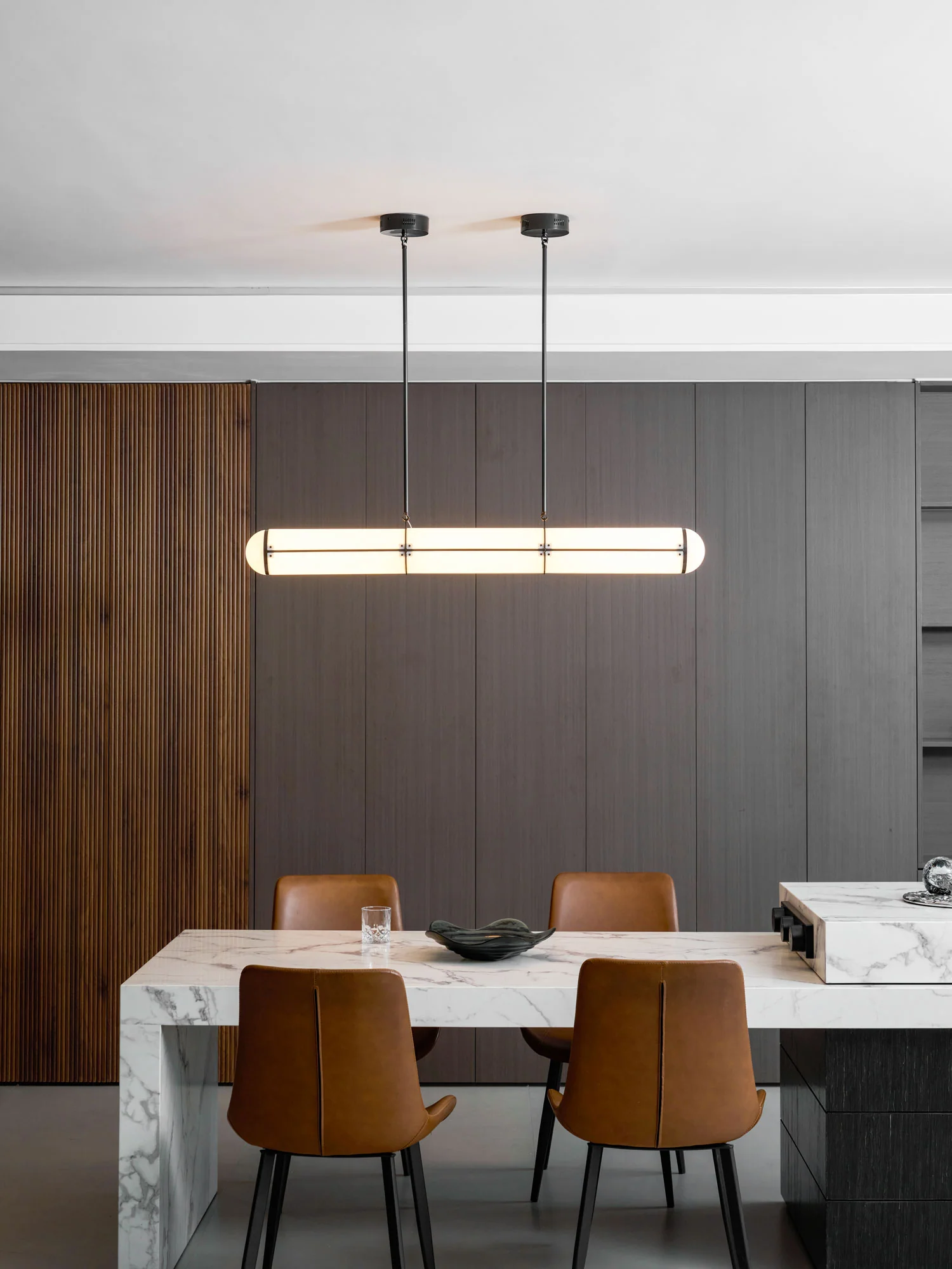 Cylindrical Endless Pendant Light - Image 41