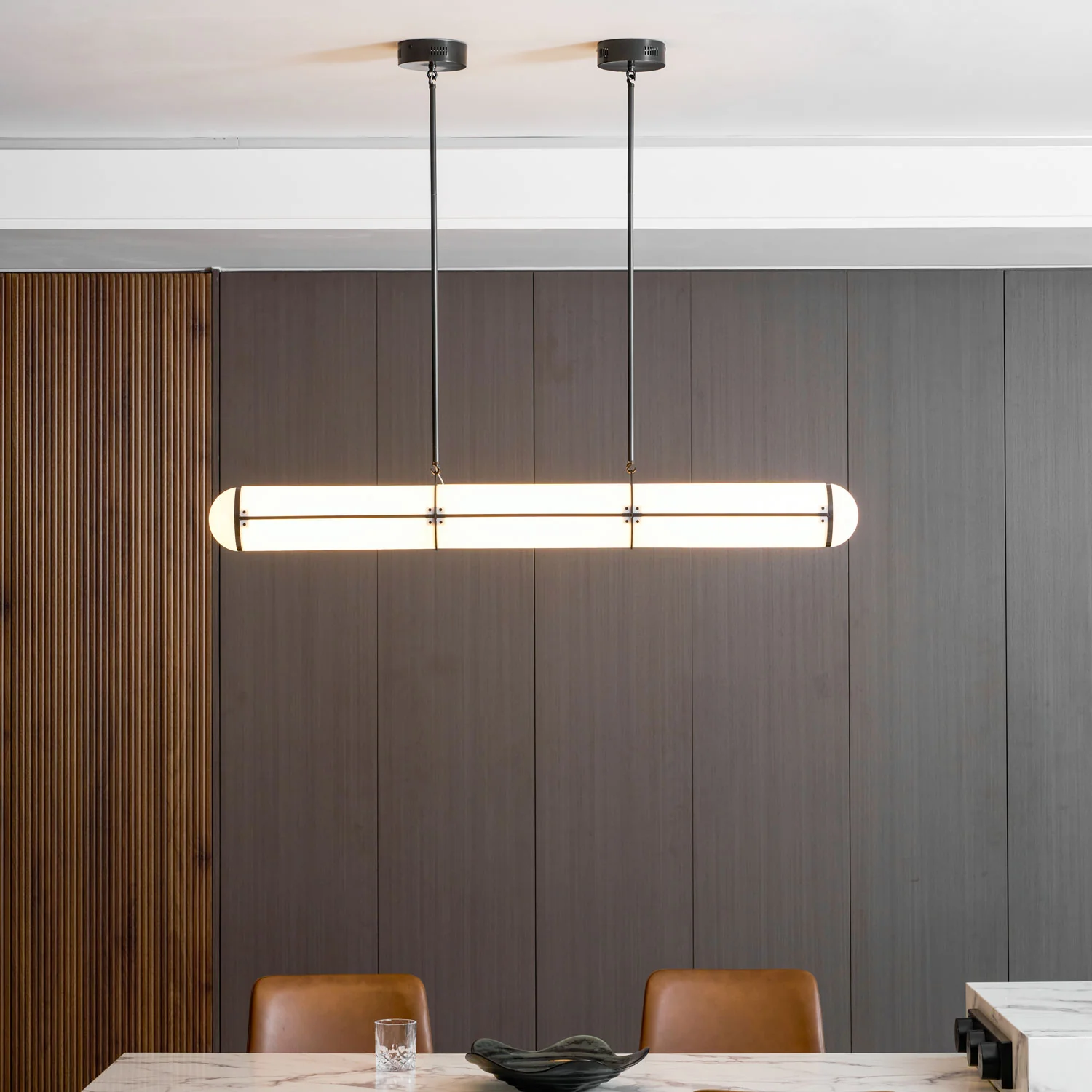 Cylindrical Endless Pendant Light - Image 42