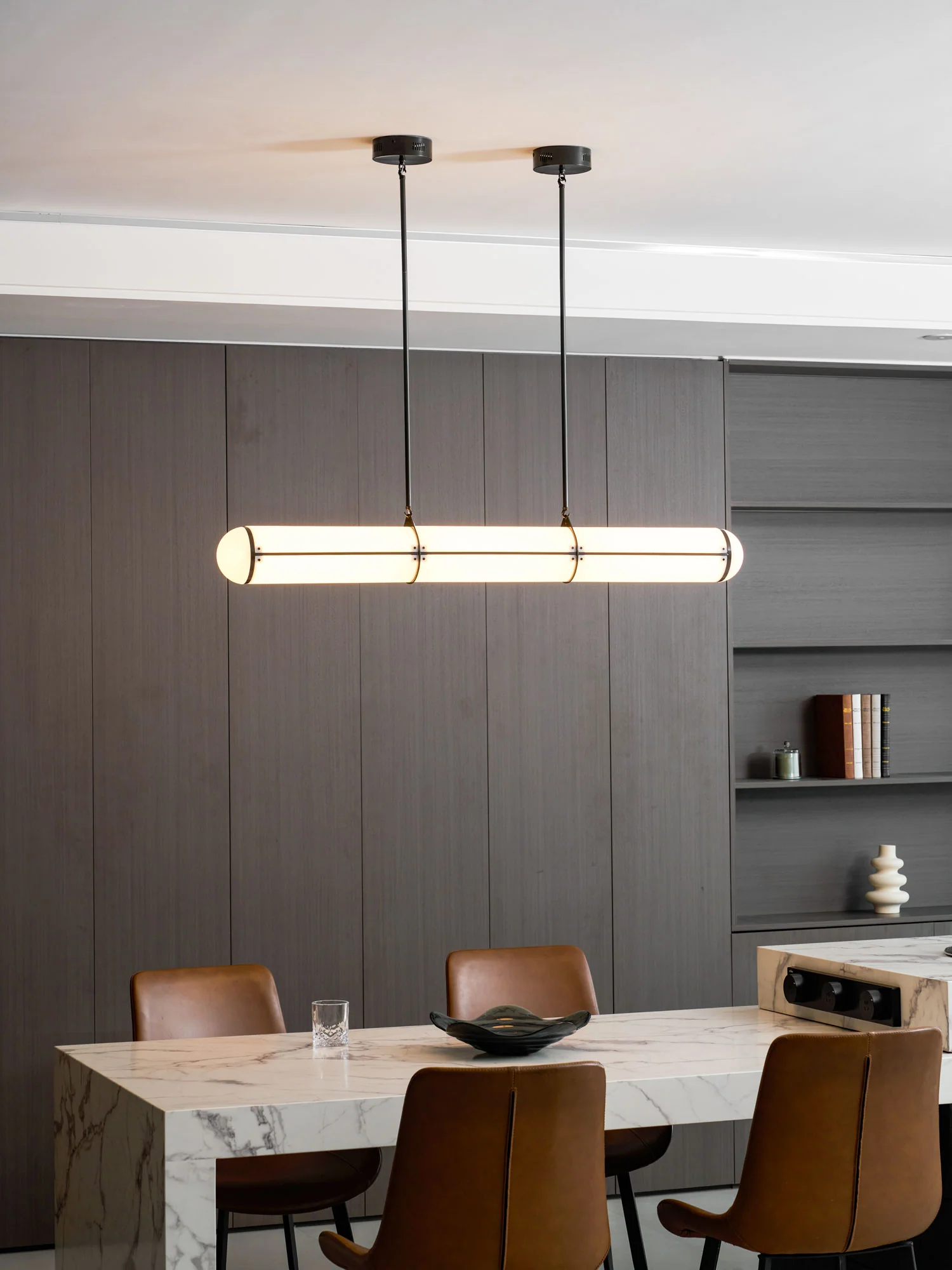 Cylindrical Endless Pendant Light - Image 44