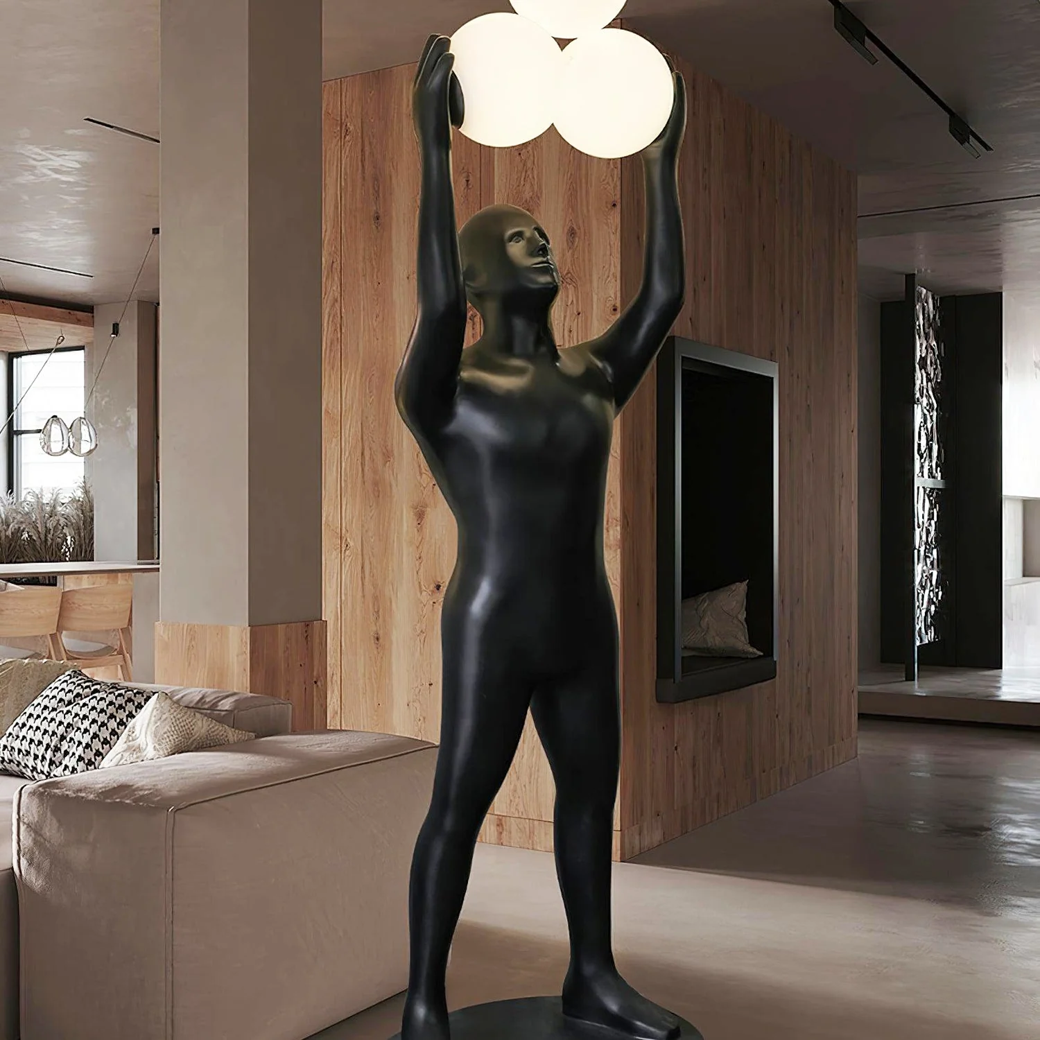 Enlightened Figure Sculptor Floor Lamp - Image 21