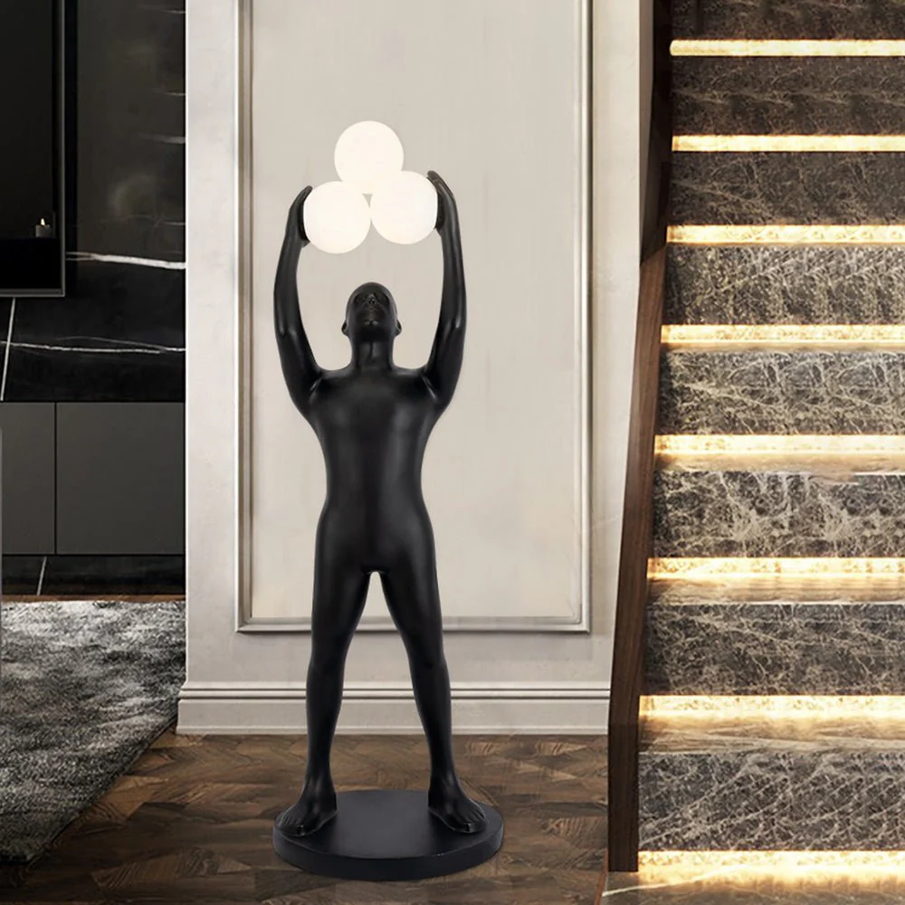 Enlightened Figure Sculptor Floor Lamp - Image 6