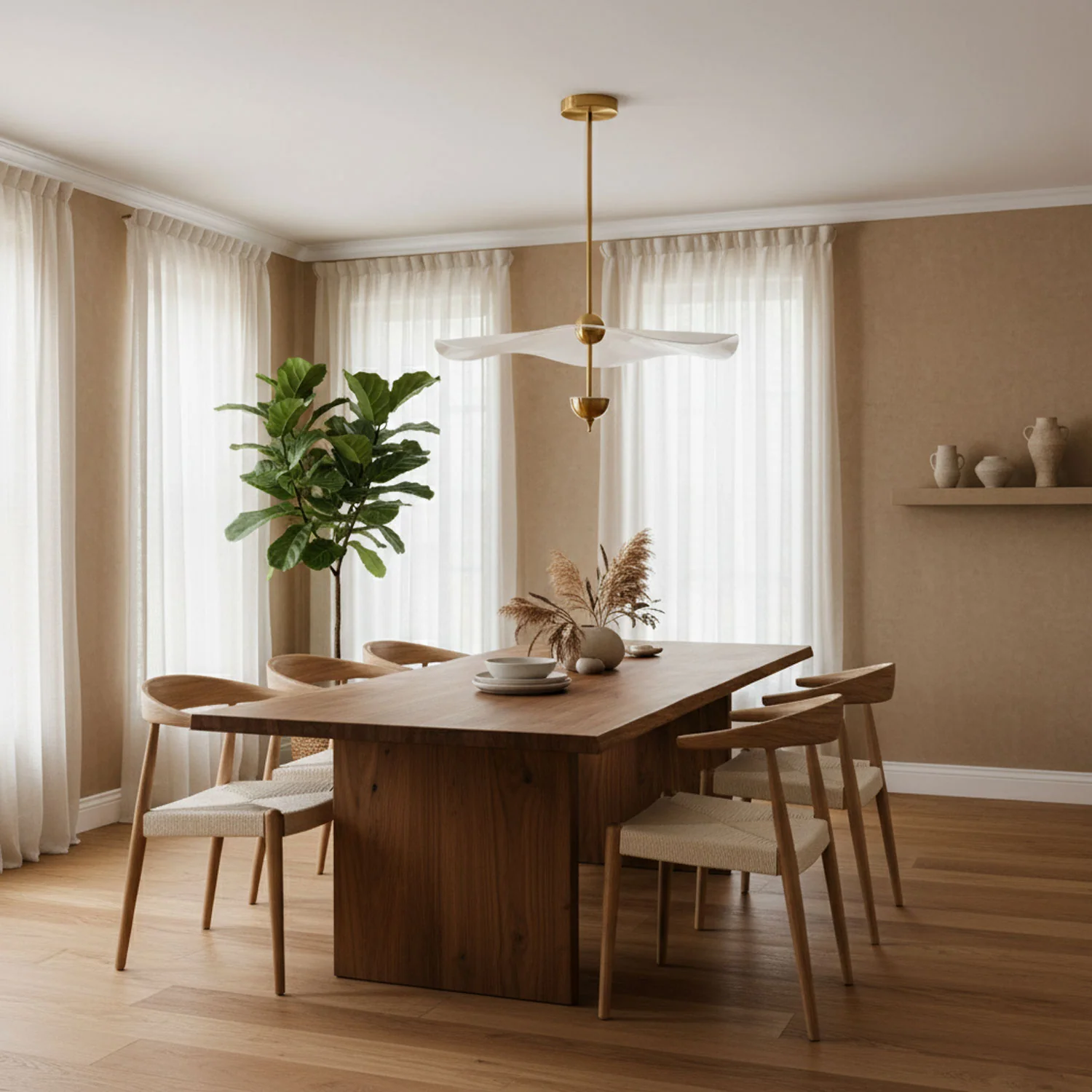 Envolee Double Biscuit Pendant Light - Image 10
