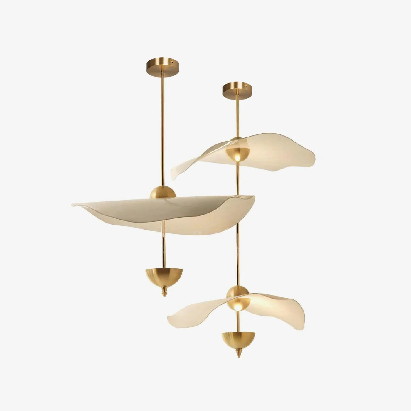 Envolee Double Biscuit Pendant Light - Image 20