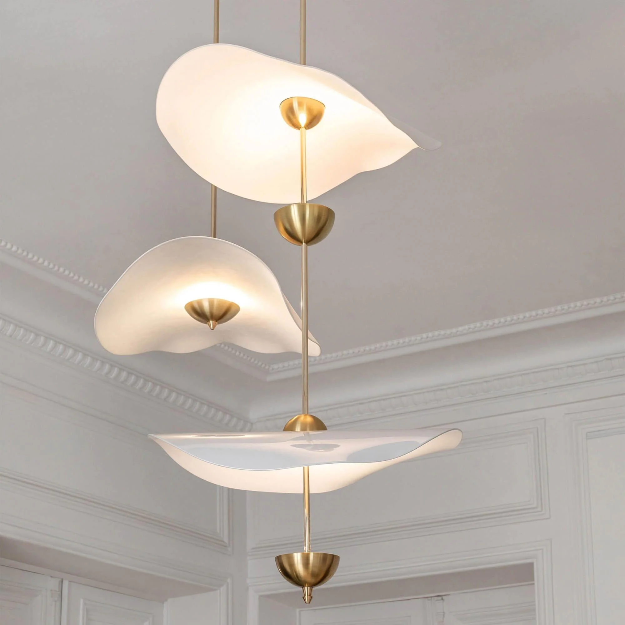Envolee Double Biscuit Pendant Light - Image 7