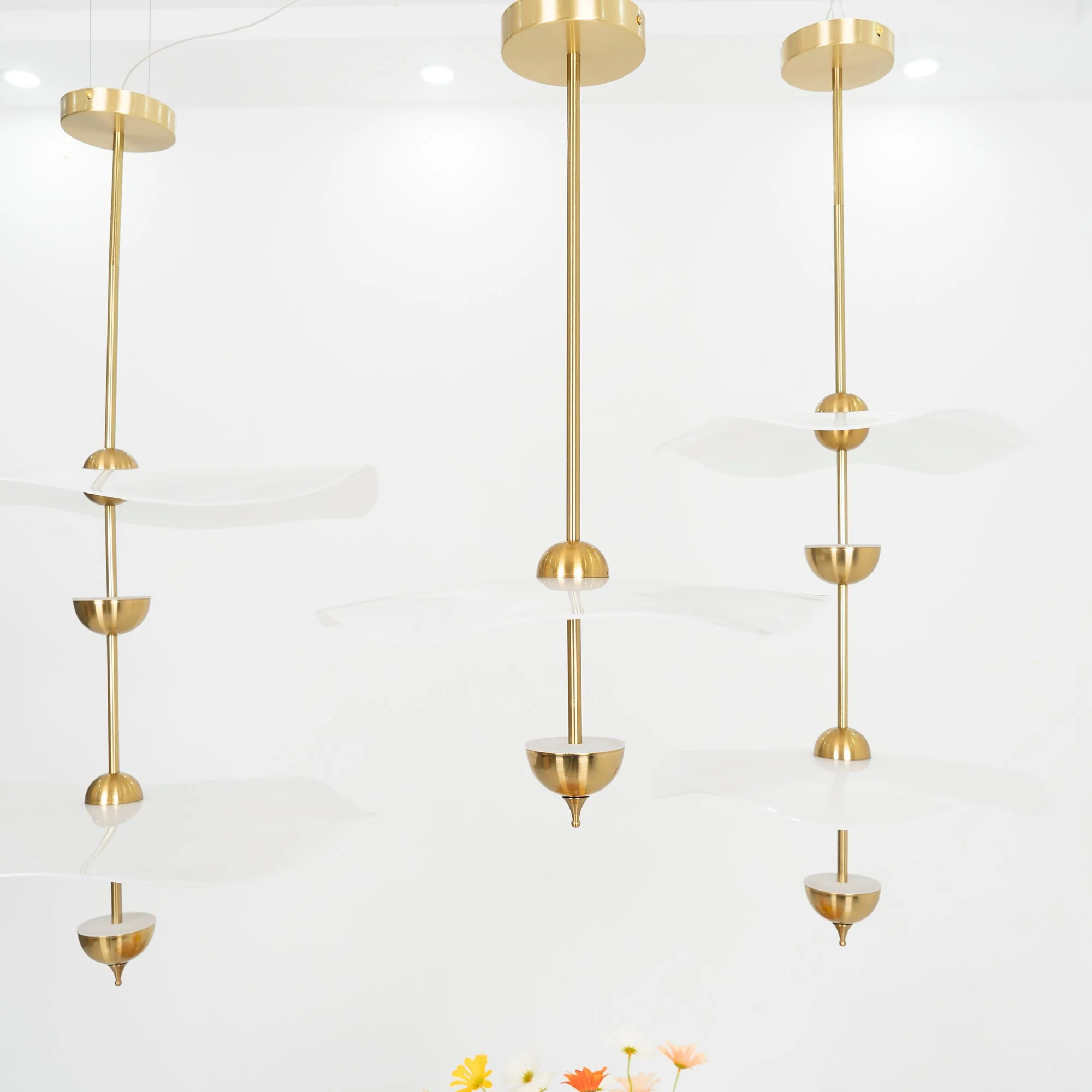 Envolee Double Biscuit Pendant Light - Image 73