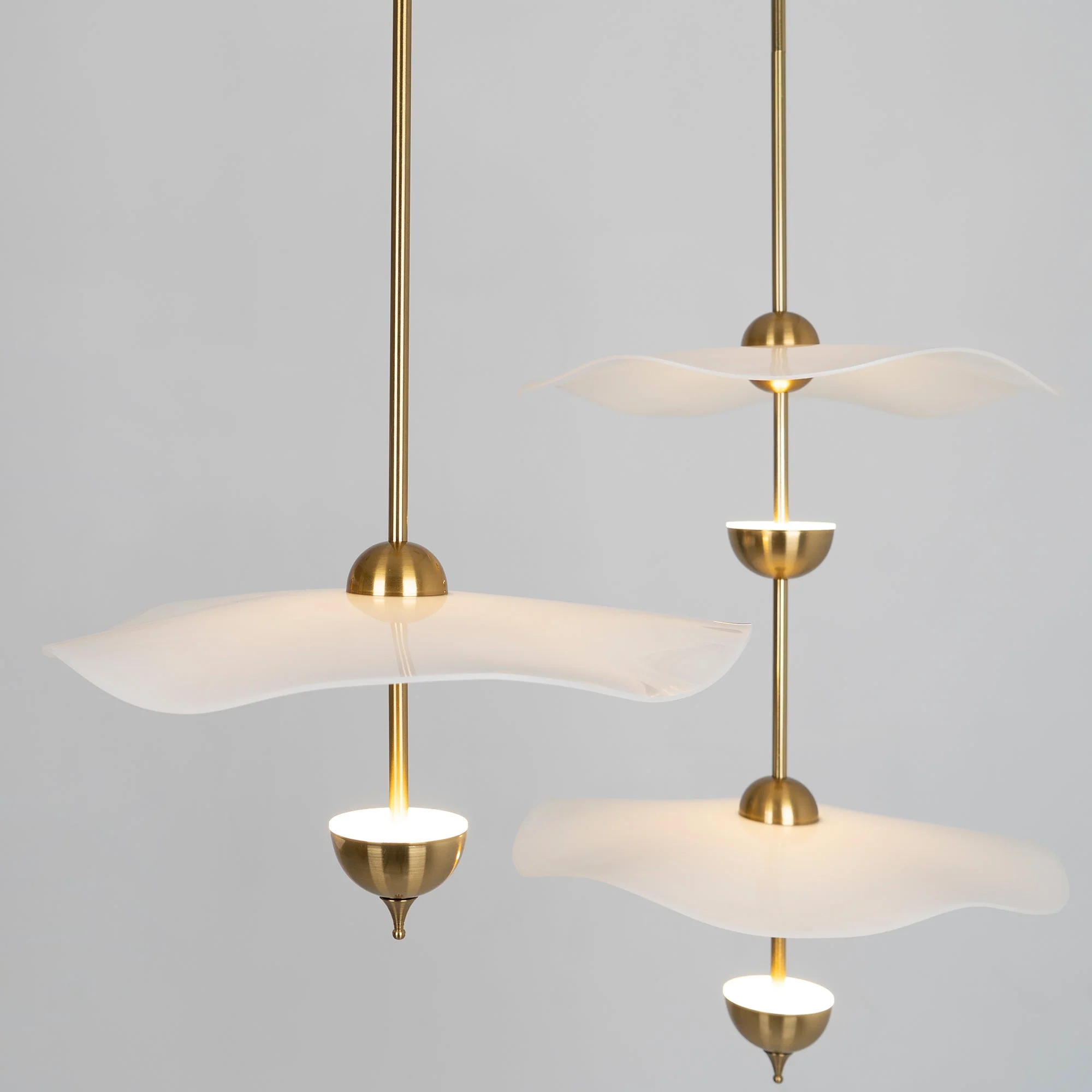 Envolee Double Biscuit Pendant Light - Image 75