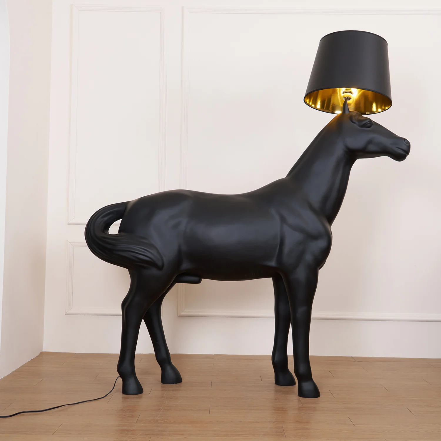 Equine Majesty Floor Lamp - Image 2
