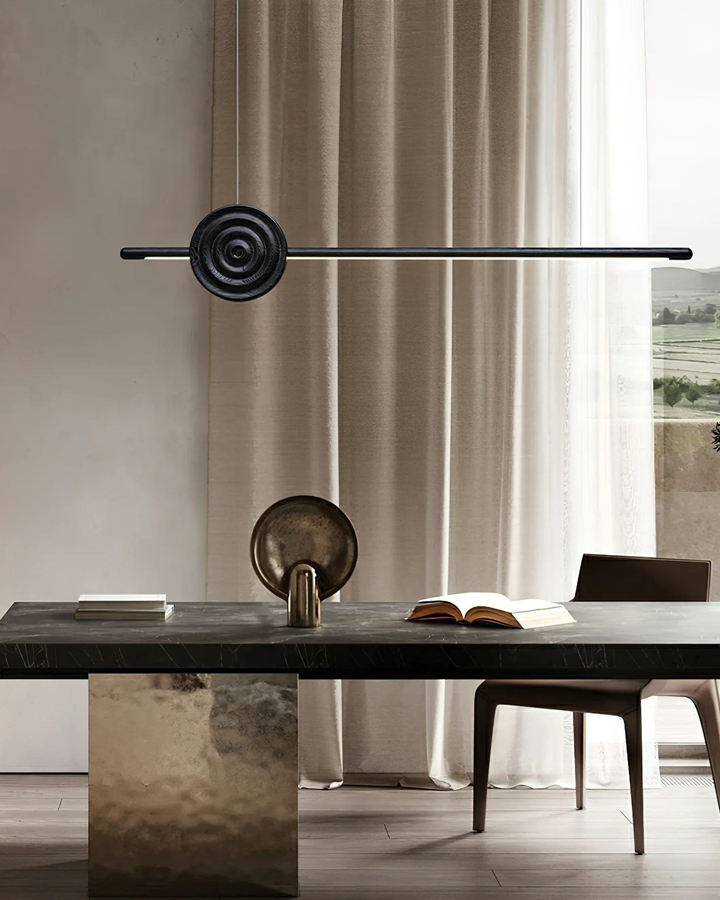 Erhu Wood Chandelier - Image 15