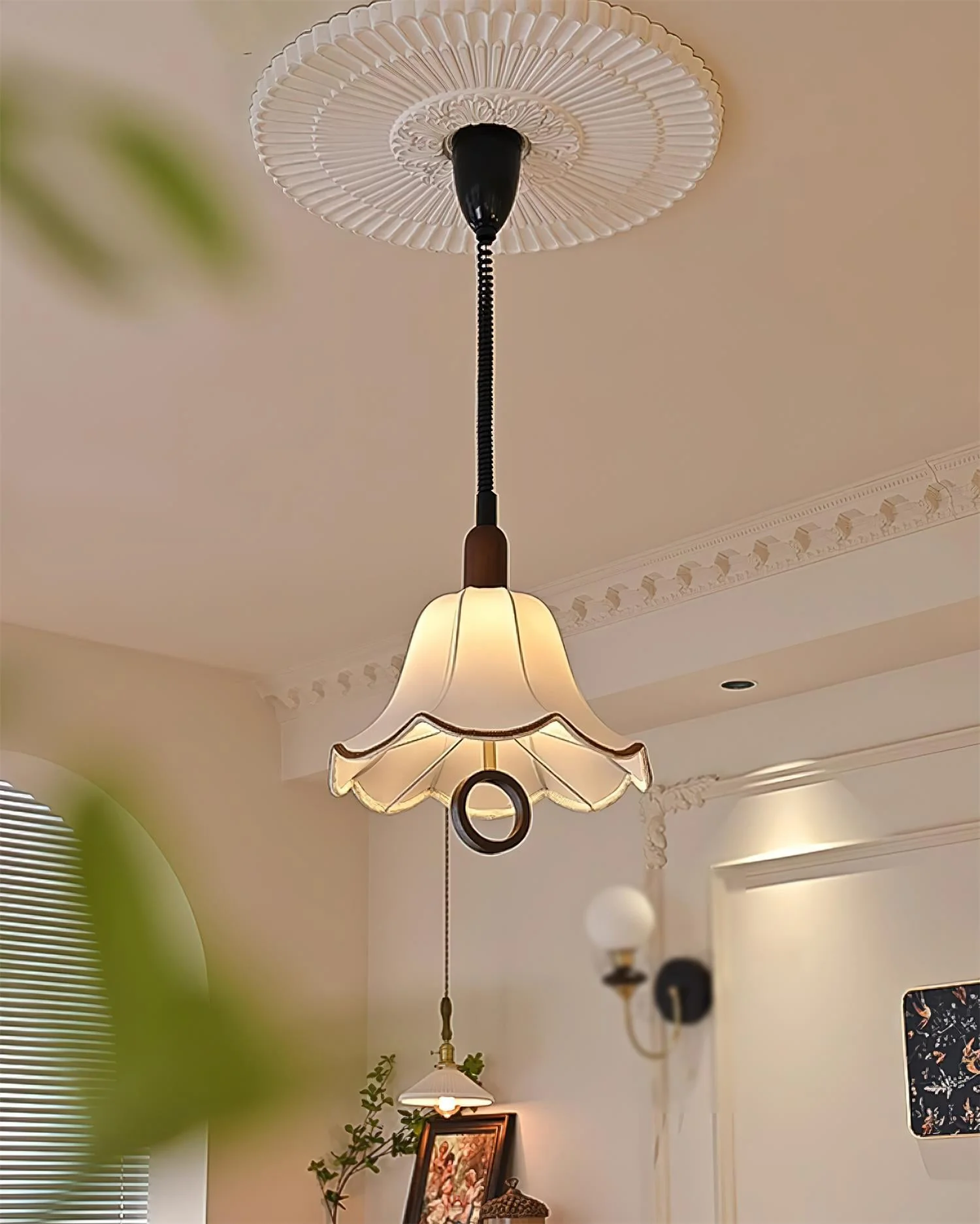 Eryn Fabric Pendant Light - Image 24