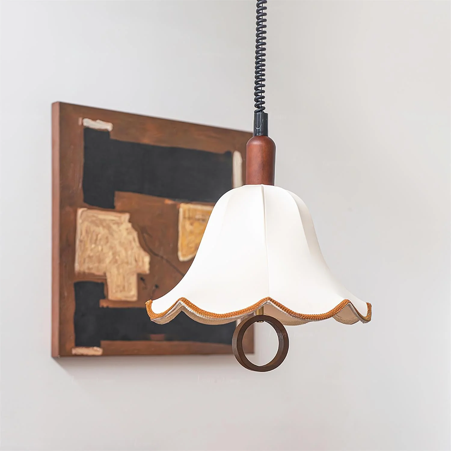 Eryn Fabric Pendant Light - Image 25