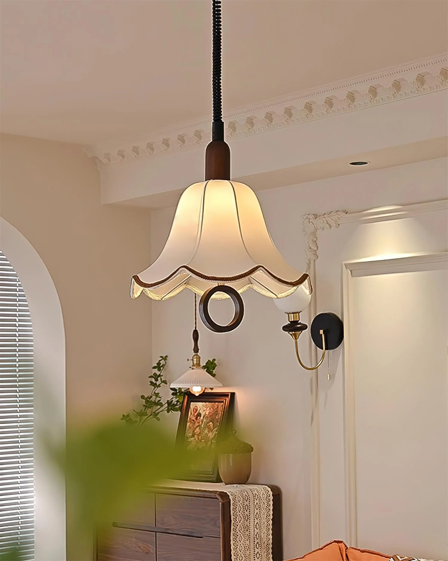 Eryn Fabric Pendant Light - Image 29