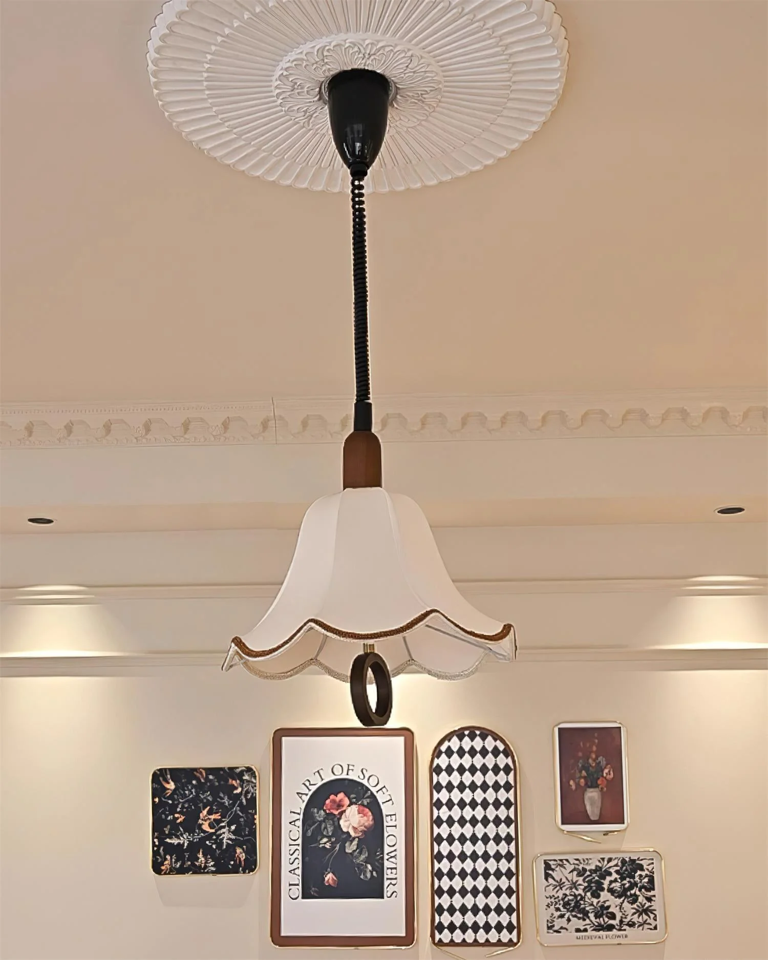 Eryn Fabric Pendant Light - Image 30
