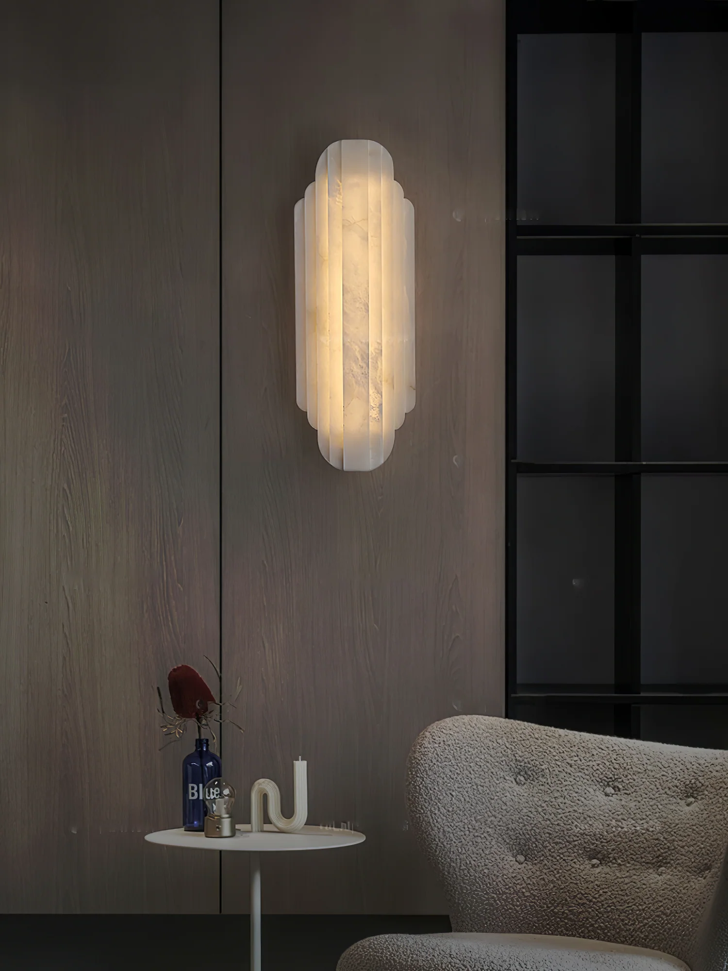 Estelle Alabaster Wall Sconce - Image 12