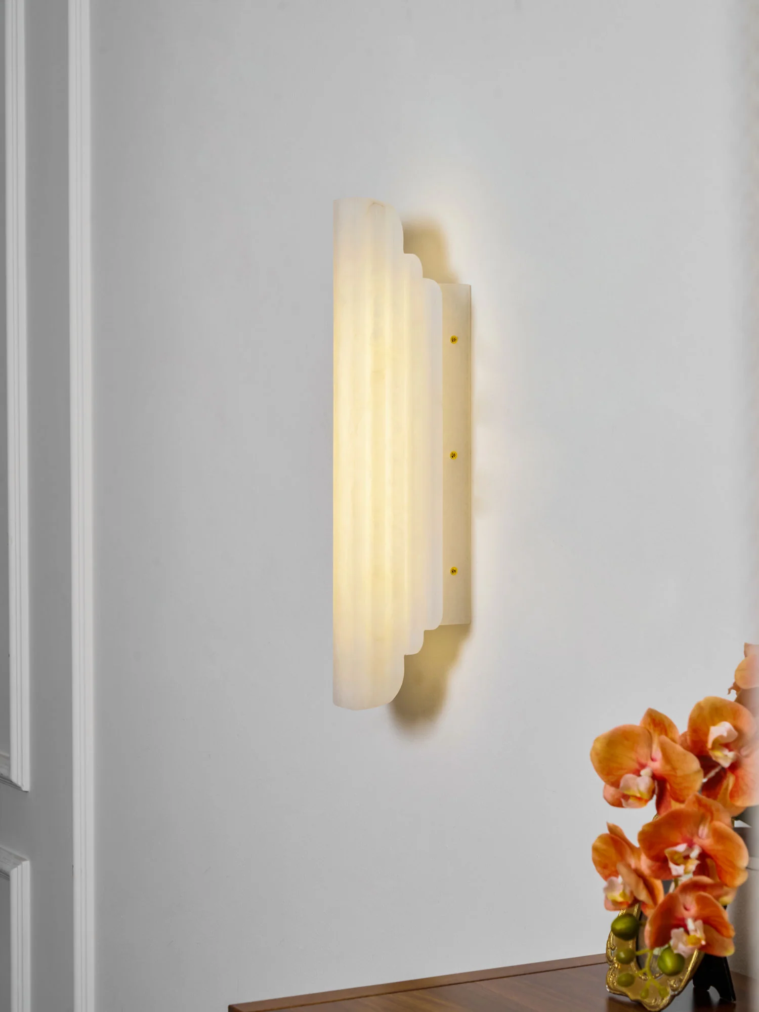 Estelle Alabaster Wall Sconce - Image 17