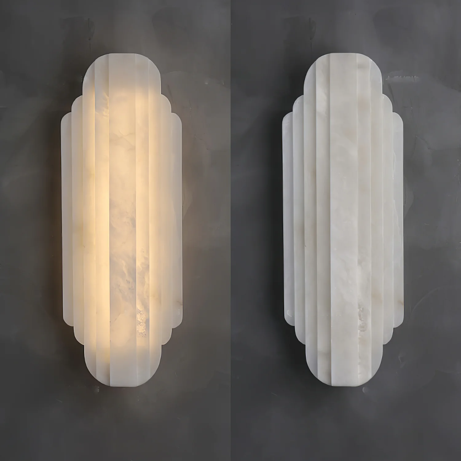 Estelle Alabaster Wall Sconce - Image 25