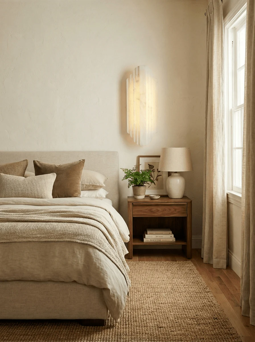 Estelle Alabaster Wall Sconce - Image 4