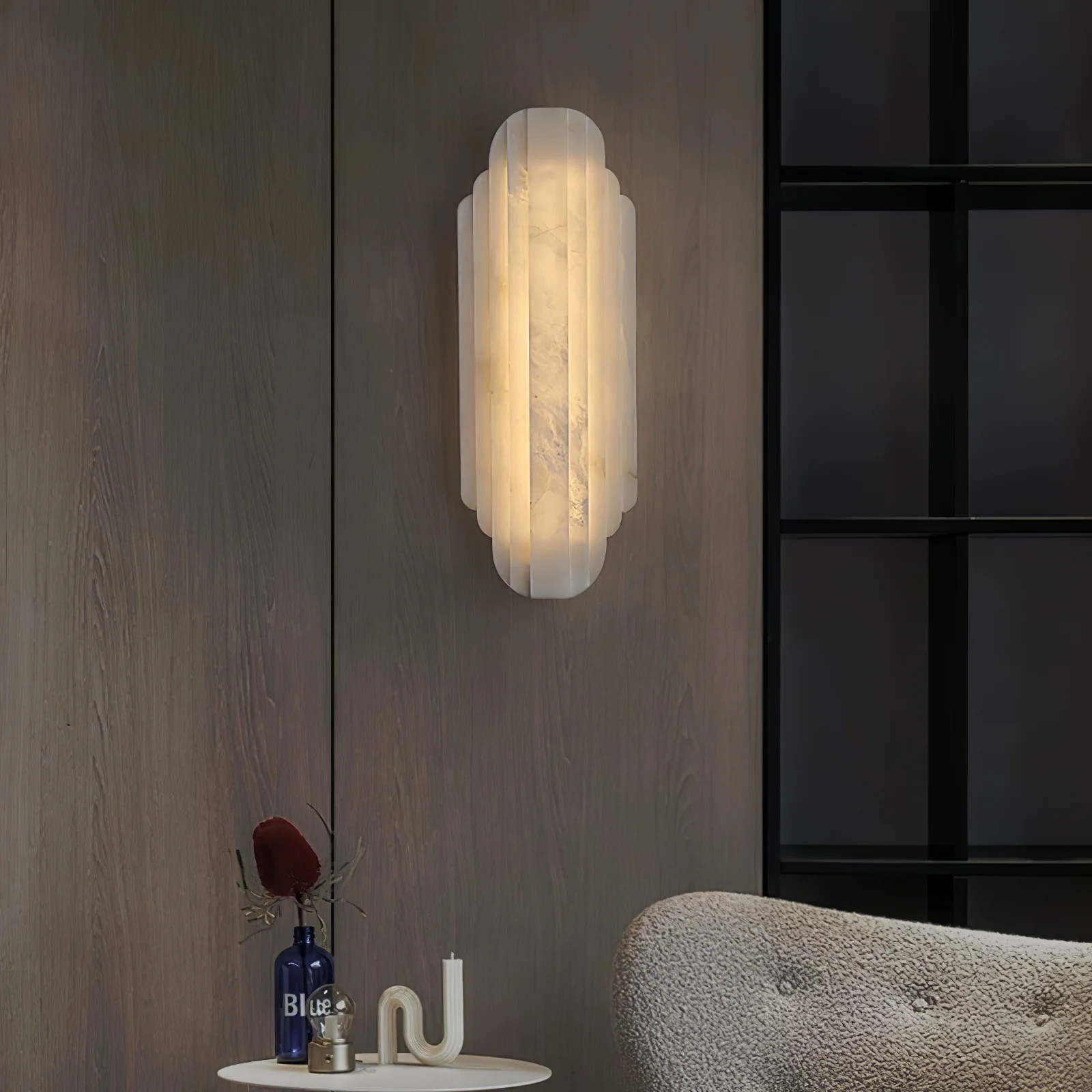 Estelle Alabaster Wall Sconce - Image 8