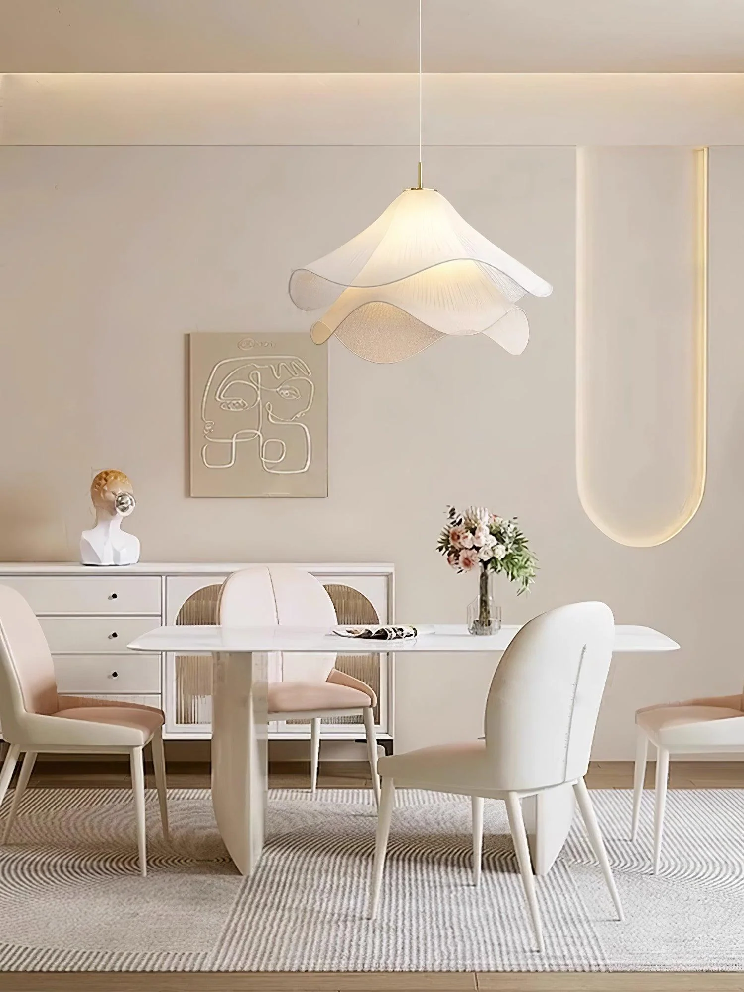 Ethereal Bloom Plug-in Pendant Light - Image 26
