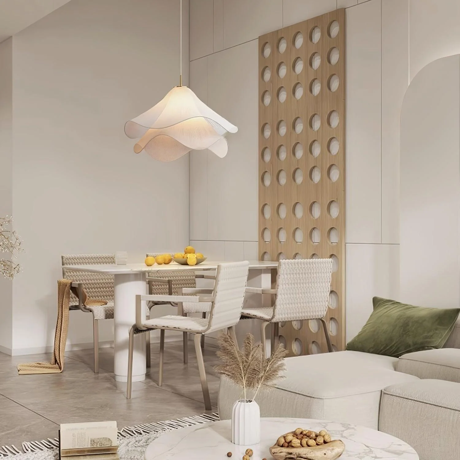 Ethereal Bloom Plug-in Pendant Light - Image 9