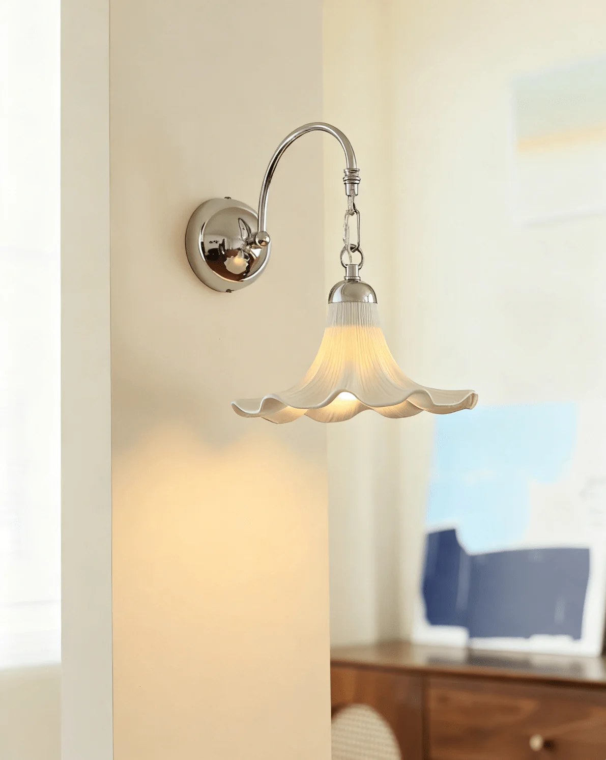 Ethereal Petal Wall Sconce - Image 3
