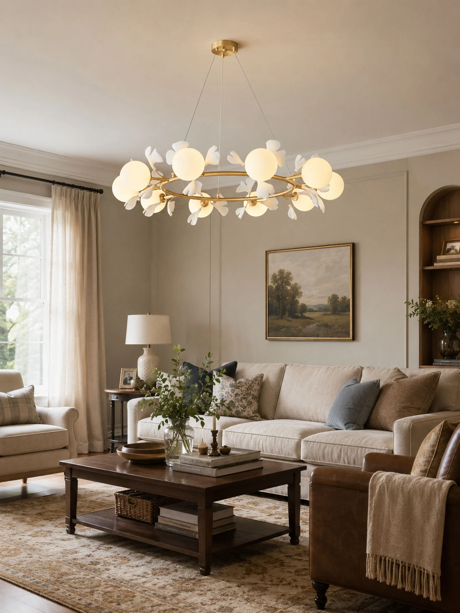 Evander Gingko Chandelier - Image 11