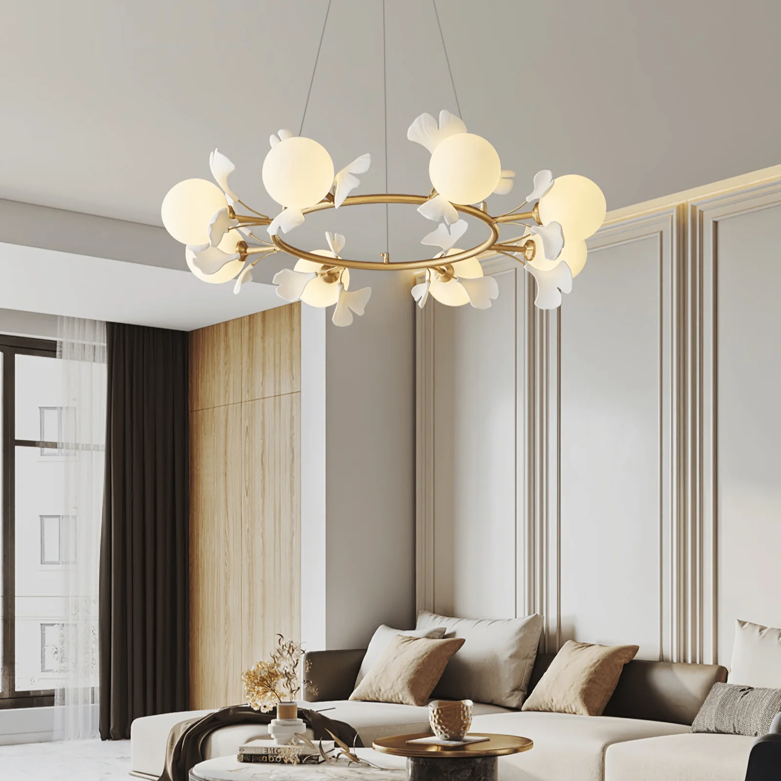 Evander Gingko Chandelier - Image 2