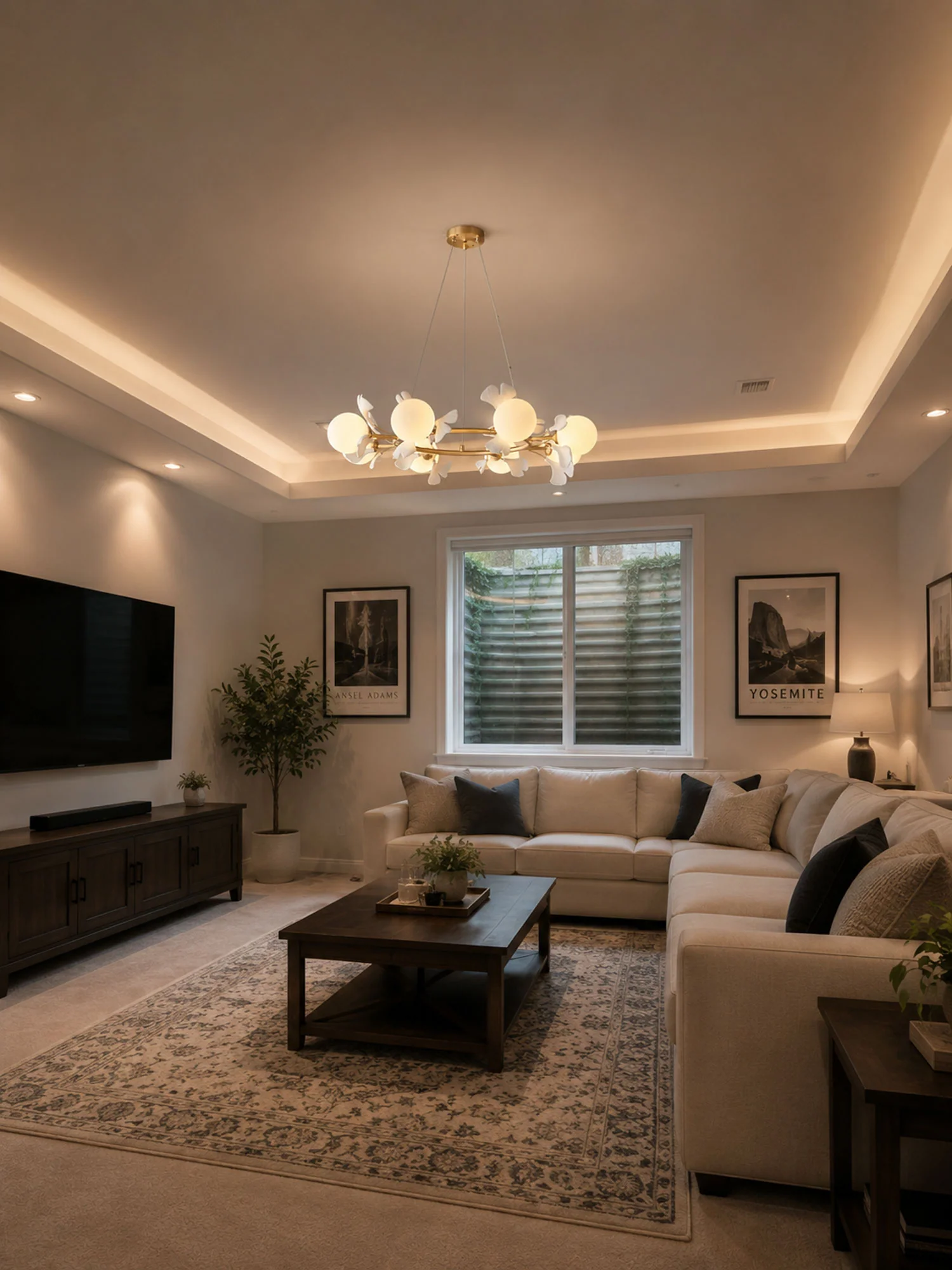 Evander Gingko Chandelier - Image 6