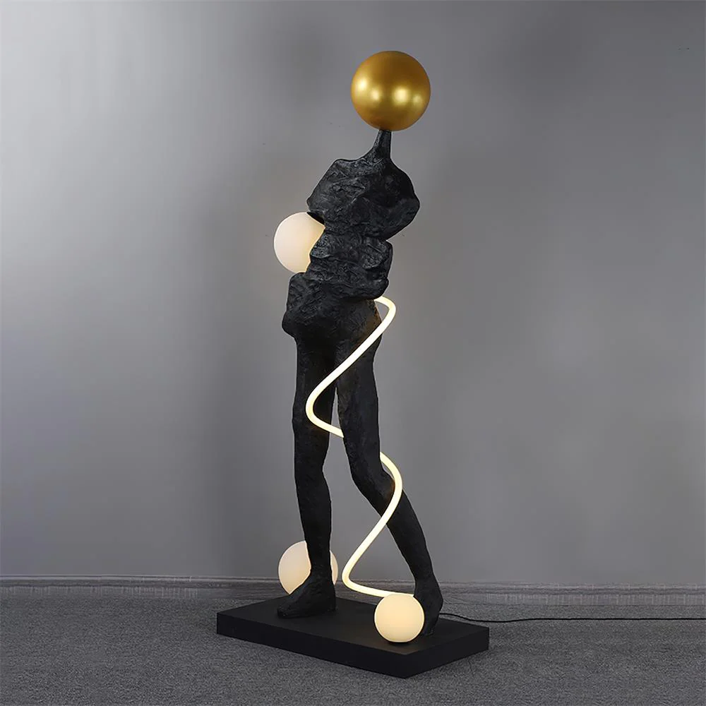 Everett Spiral Floor Lamp - Image 2