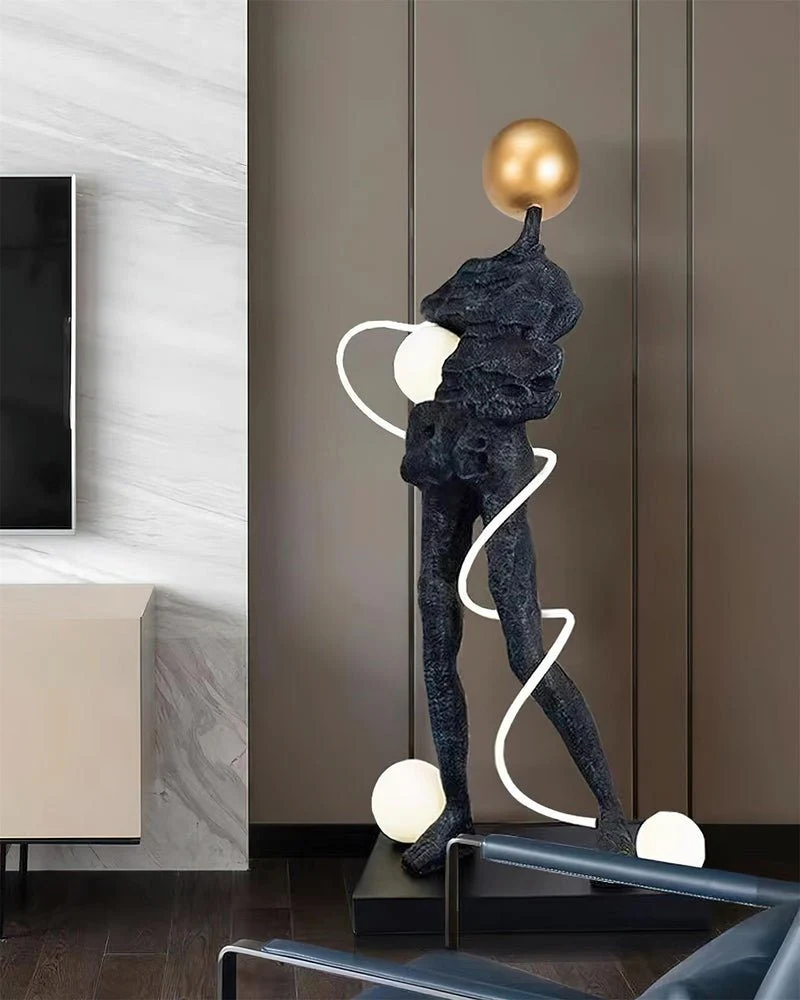 Everett Spiral Floor Lamp - Image 6