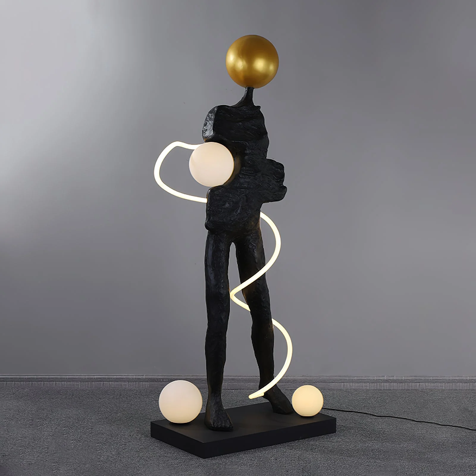 Everett Spiral Floor Lamp - Image 9
