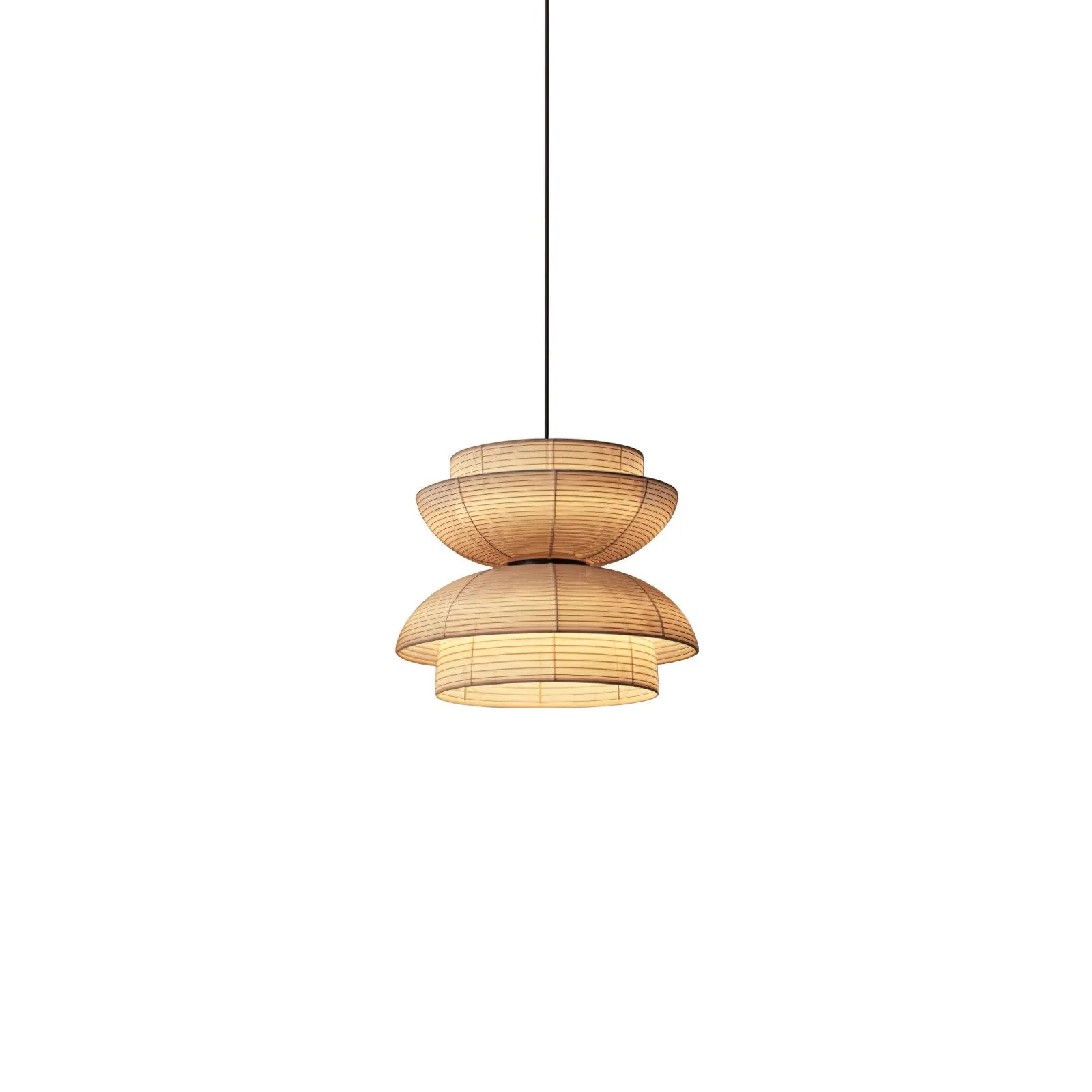 Fabric Art Hanging Lamp - Image 26