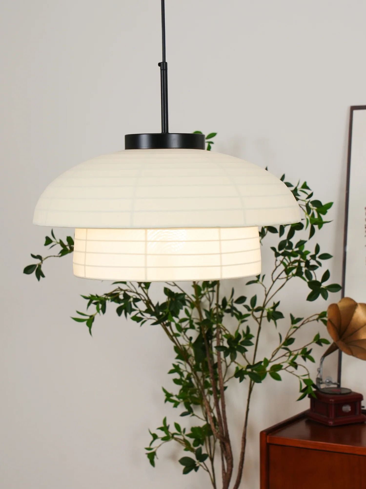 Fabric Art Hanging Lamp - Image 34