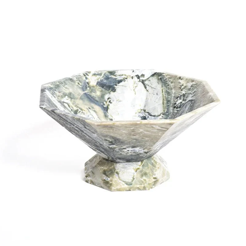 Facet Pedestal Bowl Storage Tray - Image 10