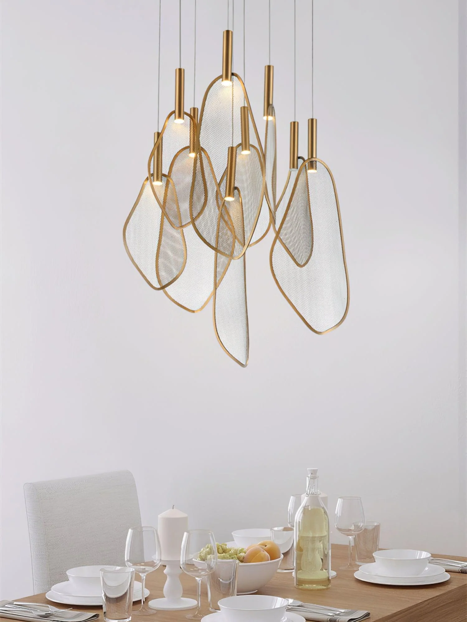 Fan Shape Pendant Light - Image 4