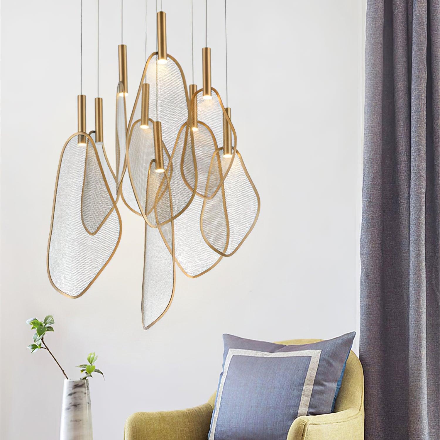 Fan Shape Pendant Light - Image 5
