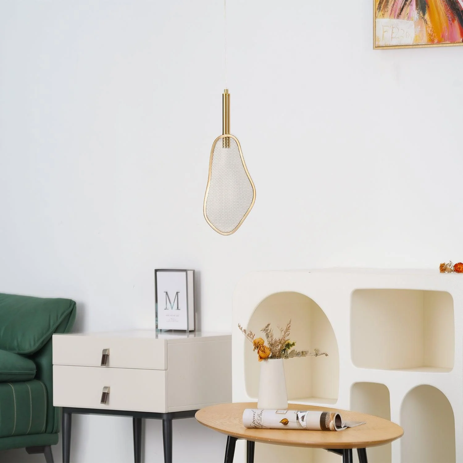 Fan Shape Pendant Light - Image 7