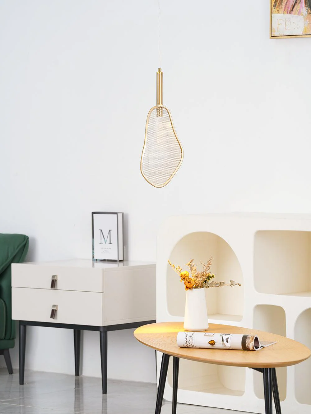 Fan Shape Pendant Light - Image 9