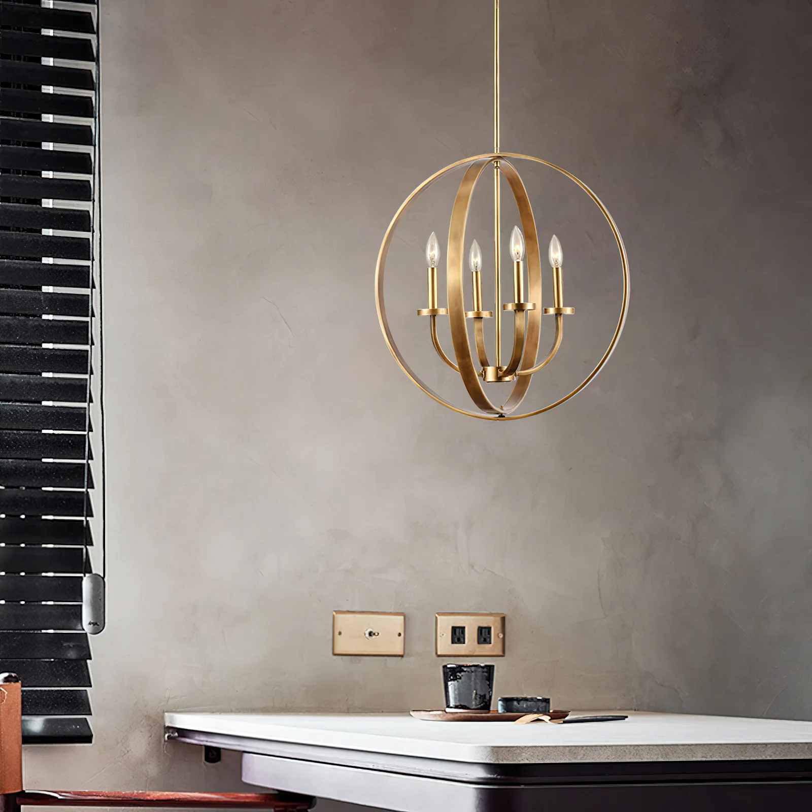 Farmhouse Lantern Chandelier - Image 15