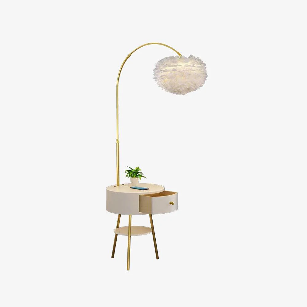 Feather Drawer Floor Lamp - Image 6