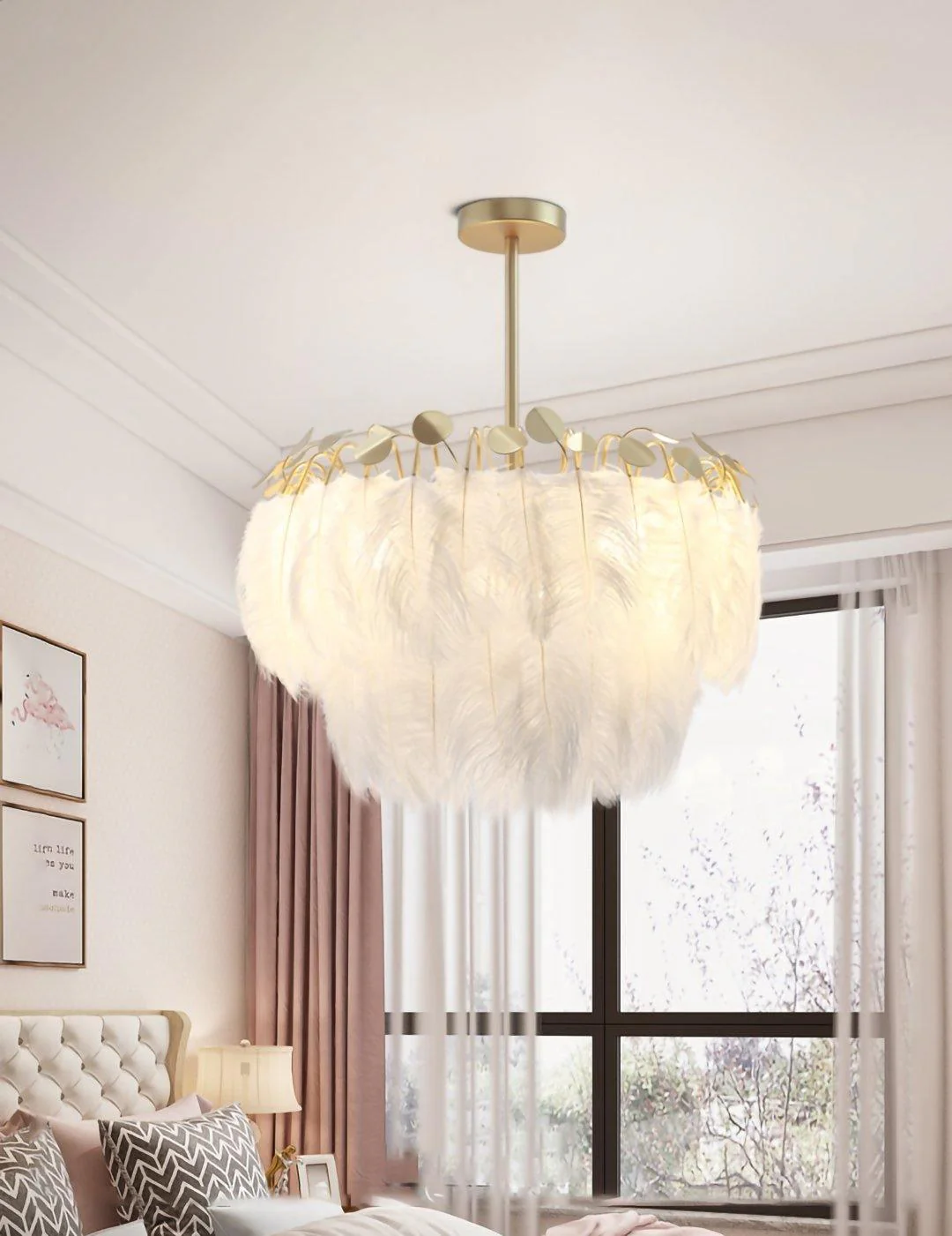 Feather Pendant Lamp - Image 19