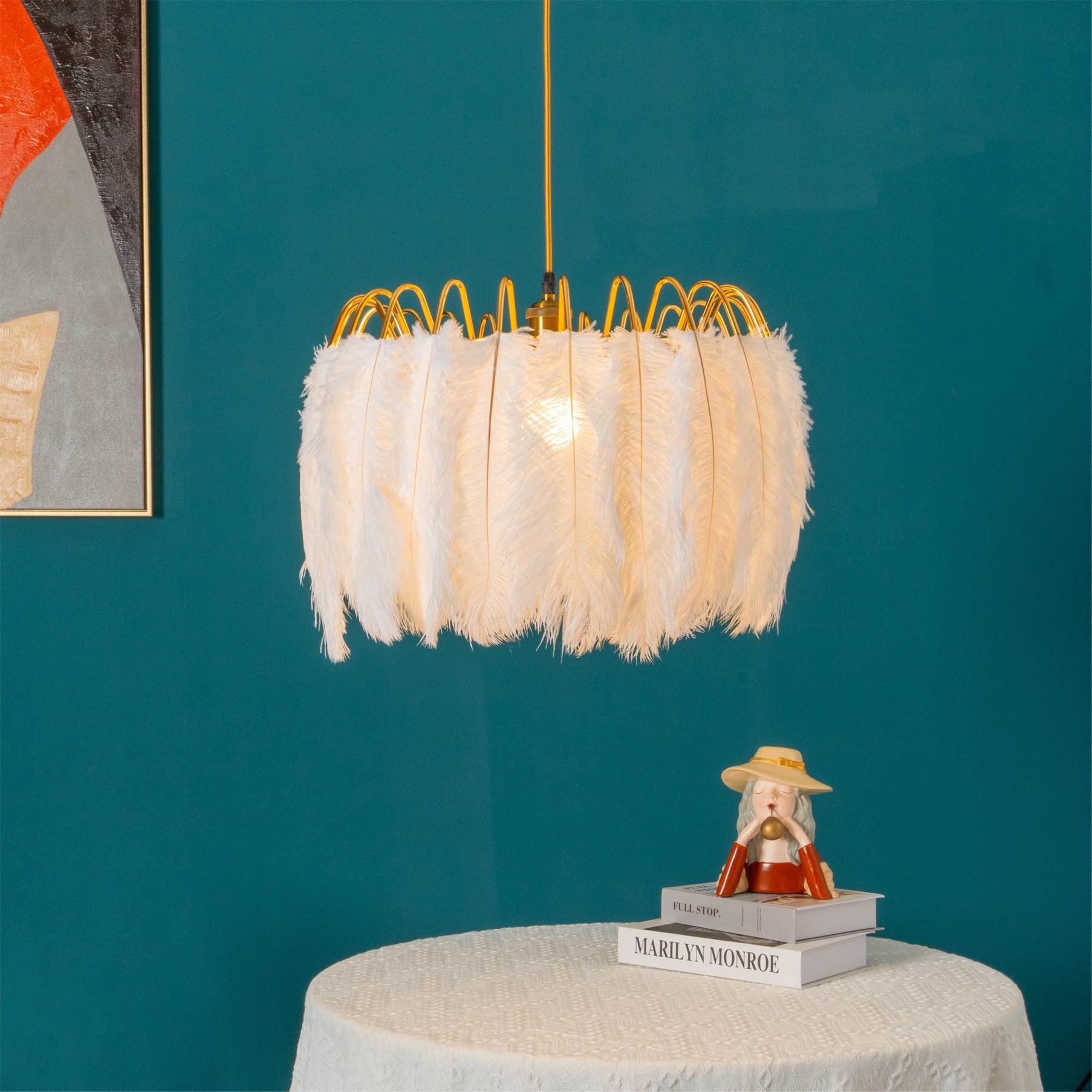 Feather Pendant Lamp - Image 2